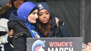 Women's March Linda Sarsour Tamika Mallory