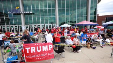 Donald Trump Manchester Rally